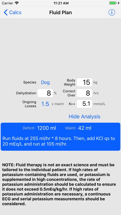 VetPDA Calcs screenshot-4