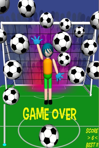Goofy Goalie soccer game screenshot 3
