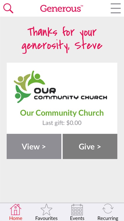 Generous Church