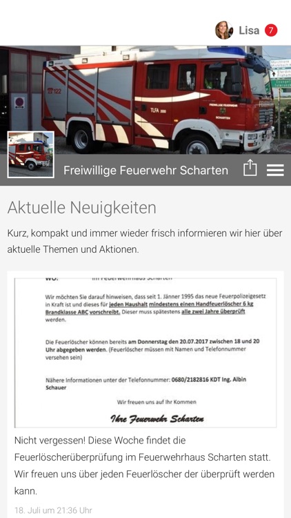 Freiwillige Feuerwehr Scharten