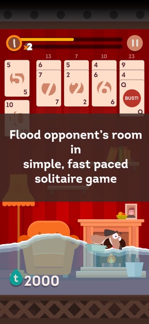 Solitaire Flush & Clash(圖1)-速報App