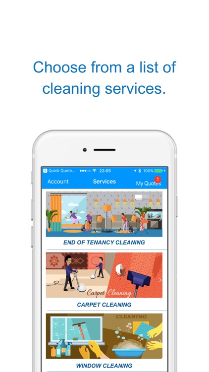 Quote4u - Cleaning On-Demand