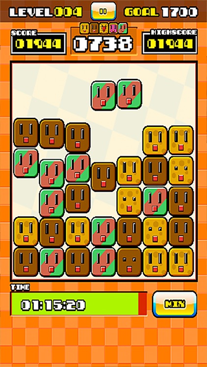 Cookies - Retro Style Puzzle screenshot-3