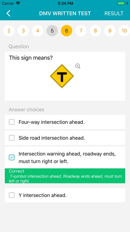 US DMV Permit Test