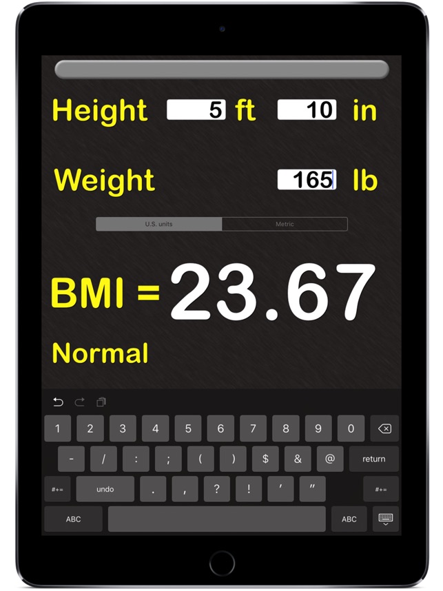 Bmi Calculator On The App Store