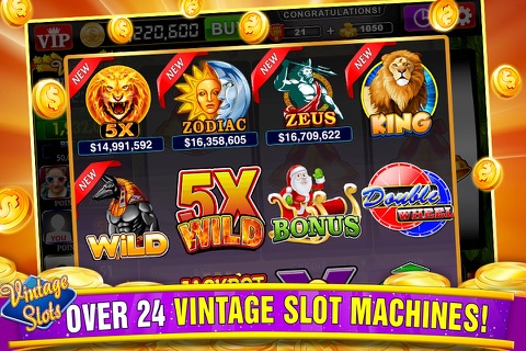 Vintage Slots - Old Las Vegas! screenshot 4