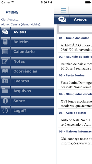 How to cancel & delete Objetivo Cubatao from iphone & ipad 2