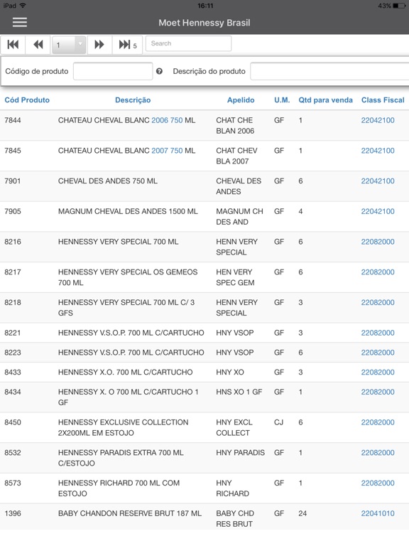 iPad Image of WebSales