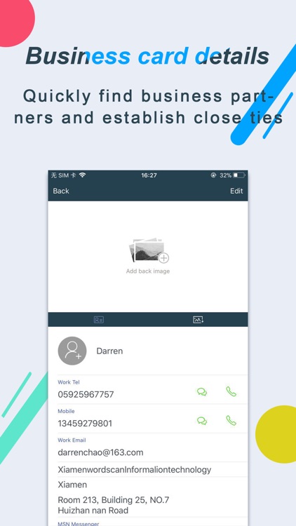 Business Card Scanner-SamCard screenshot-4