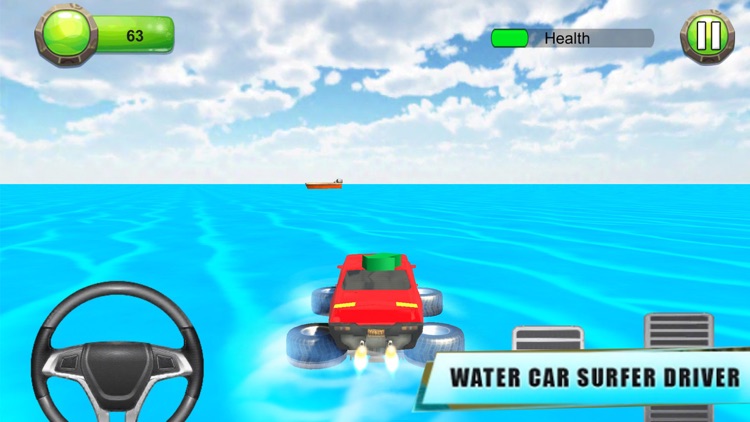 Water Surfer Car Racing