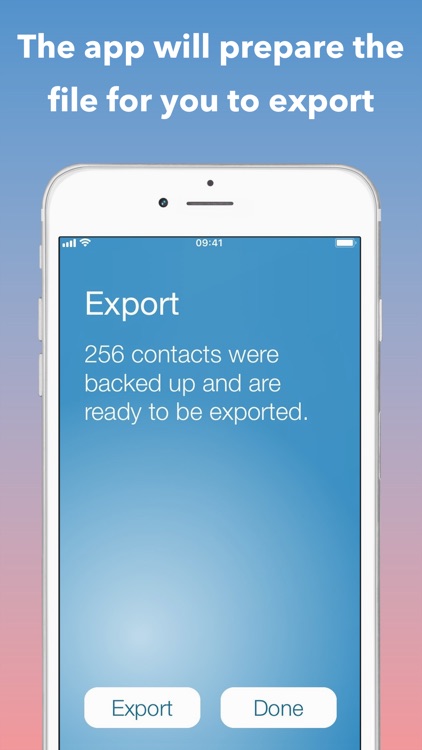 Export Contact