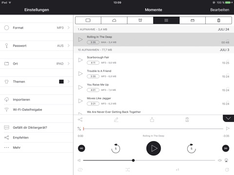 Voice Recorder & Memos Pro screenshot 2