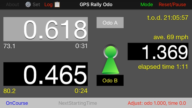 GPS Rally Odometer