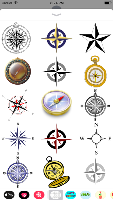 Compass Stickers screenshot 2