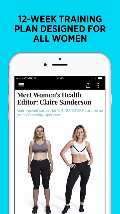 WOMEN’S HEALTH: WH TRANSFORM screenshot-3