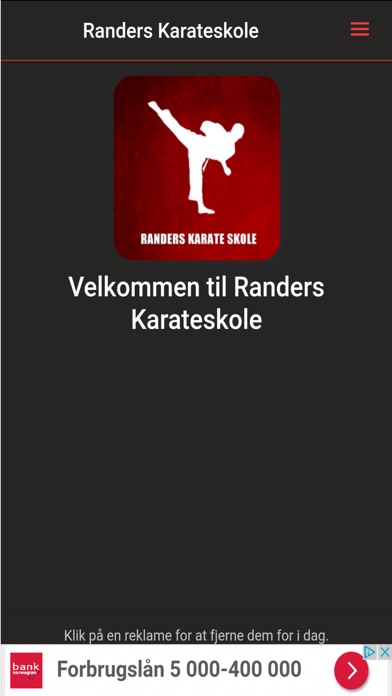 Randers Karate Skole screenshot 2