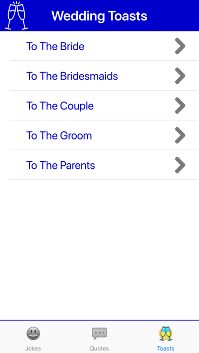 How to cancel & delete Wedding Jokes Quotes & Toasts from iphone & ipad 4