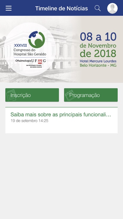 CONGRESSO HOSPITAL SÃO GERALDO