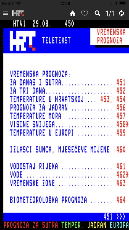 HRT Teletekst screenshot-3