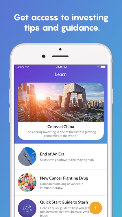 Stash: Invest. Learn. Save. screenshot-3
