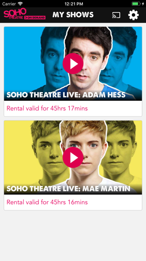 Soho Theatre on Demand