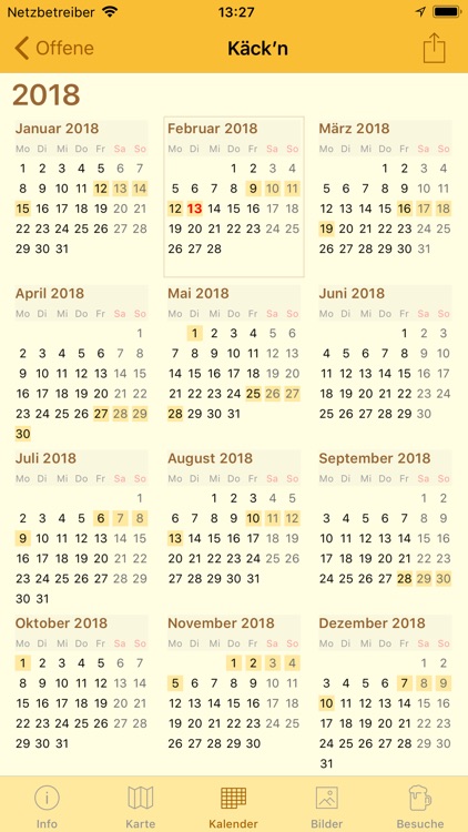 Zoigl-Kalender screenshot-3