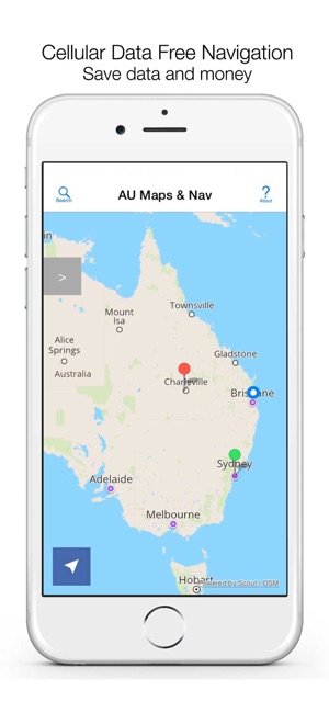 AU Offline Maps and Navigation