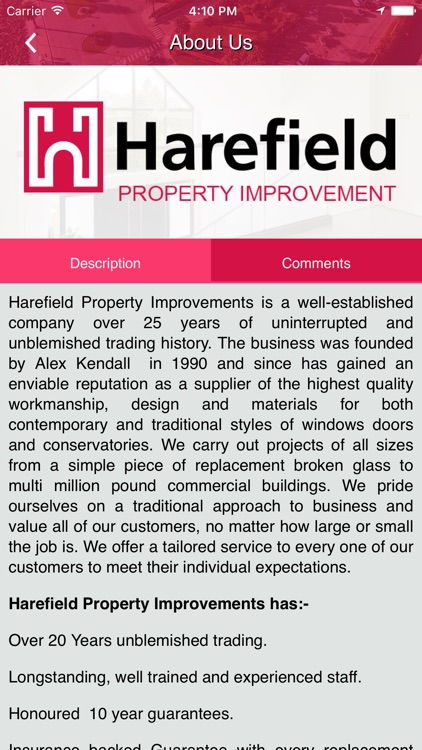 Harefield Improvements