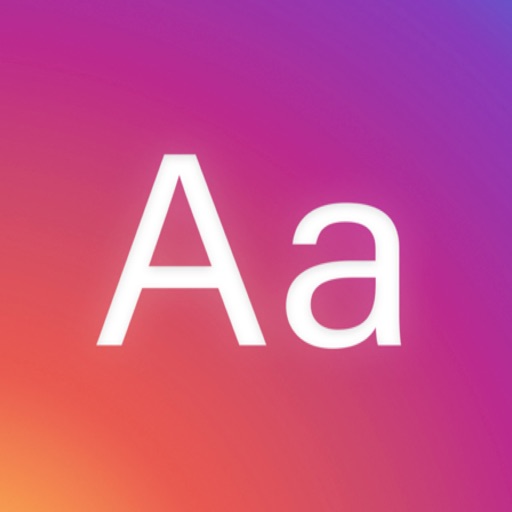 Fonts + for Instagram