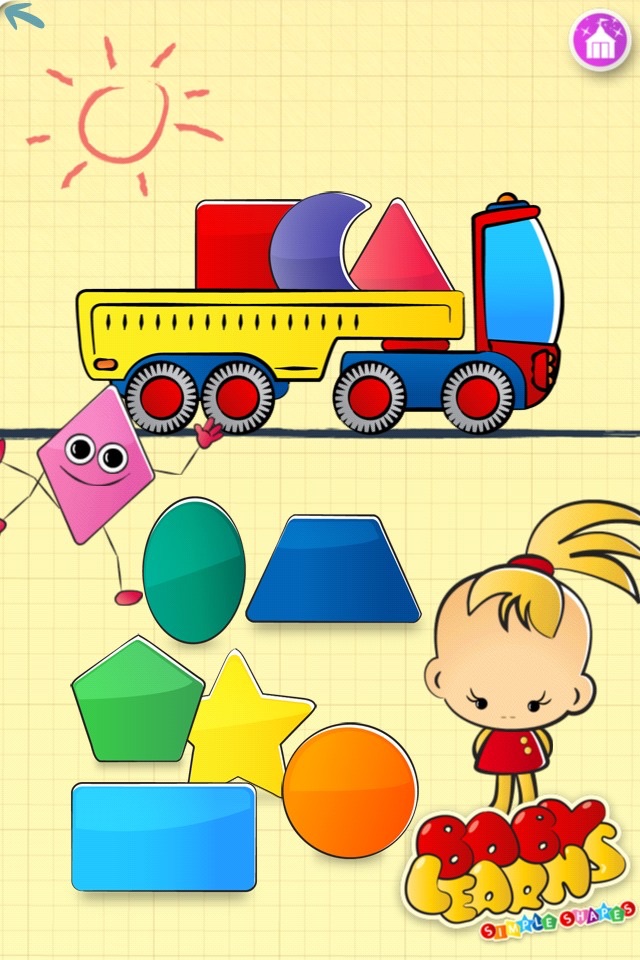 Baby Learns Simple Shapes screenshot 2
