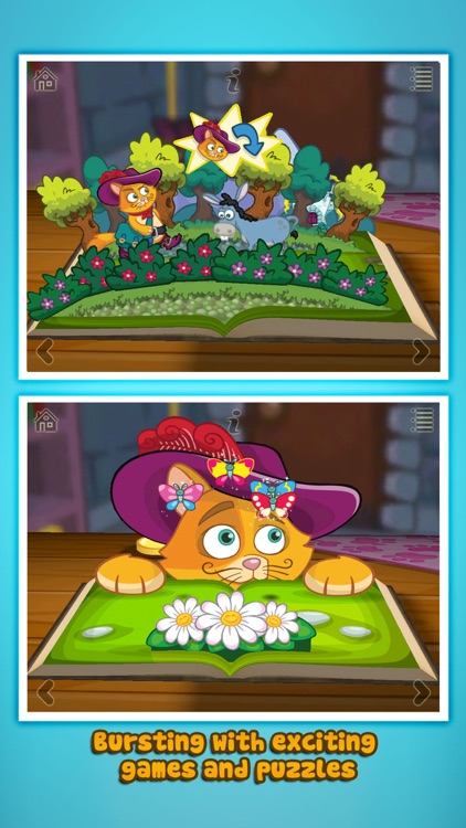 Grimm's Puss in Boots ~ 3D Interactive Pop-up Book