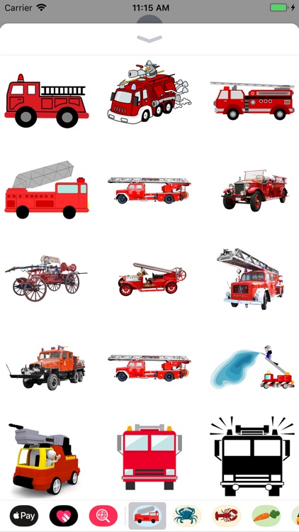 Fire Truck Stickers