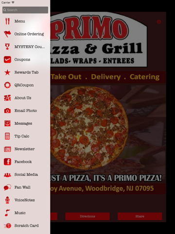 Primo Pizza - náhled