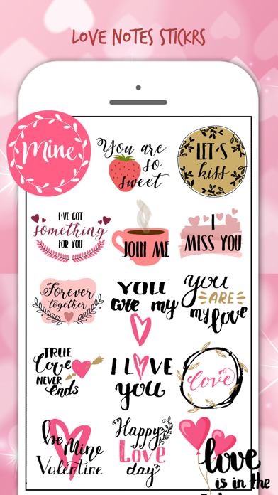Happy Valentine's Stickers! screenshot 3