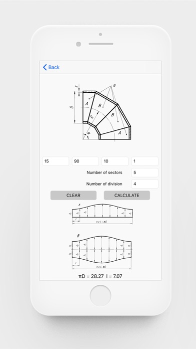 Flat Pattern Bend Calculator screenshot 3