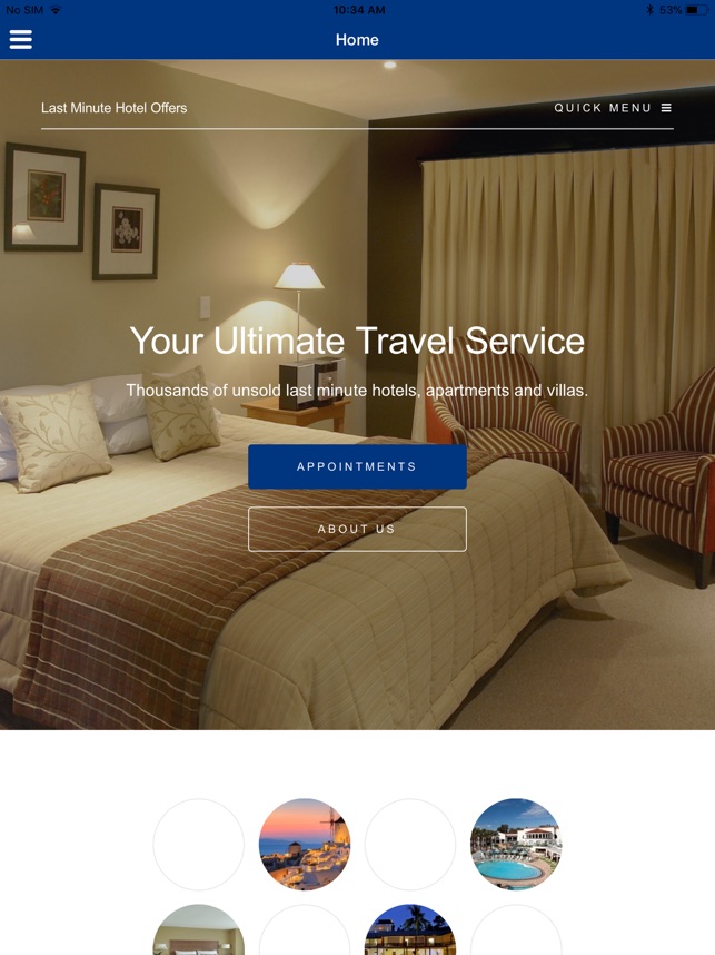 Last Minute Hotel Offers Im App Store