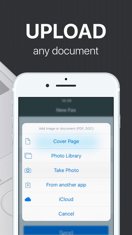 FAX from iPhone - send fax app for iPhone or iPad
