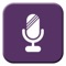 Launch the Speech application from the App Store and by tapping the horn  symbol you can talk or sing and iPhone, iPad or iPod touch amplifying the sound broadcasts it