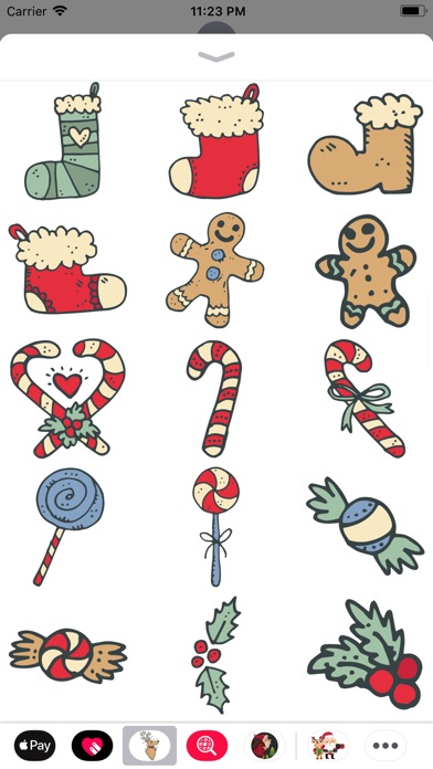 Christmas Doodles Sticker Pack screenshot 3