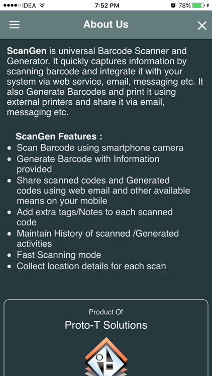 ScanGen -Barcode Scan/Generate screenshot-4