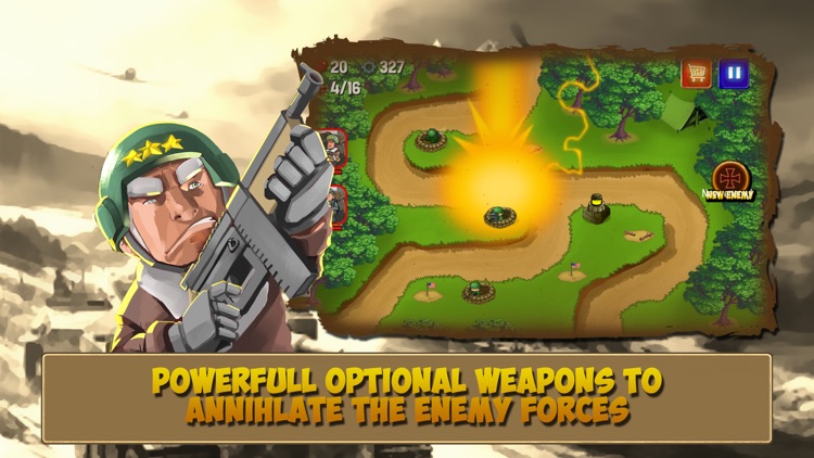 Tower Defense: Clash of WW2 screenshot-3