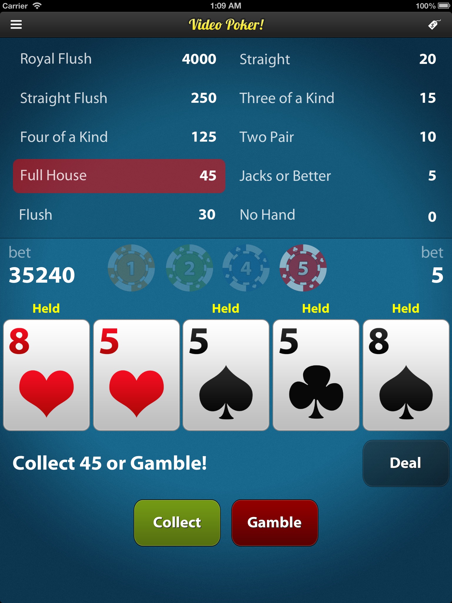 Poker! screenshot 2