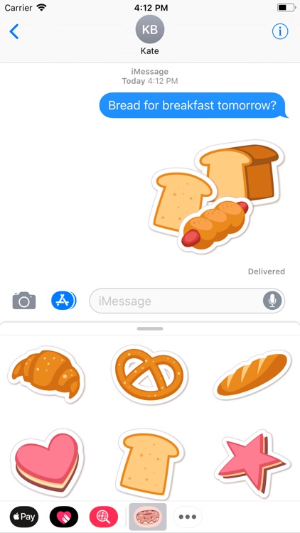 Tasty Colorful Bread Stickers