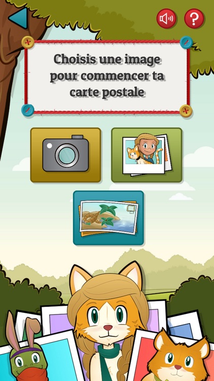Carte postale d'Amélie