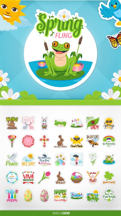 Spring Fling by EmojiOne screenshot-0