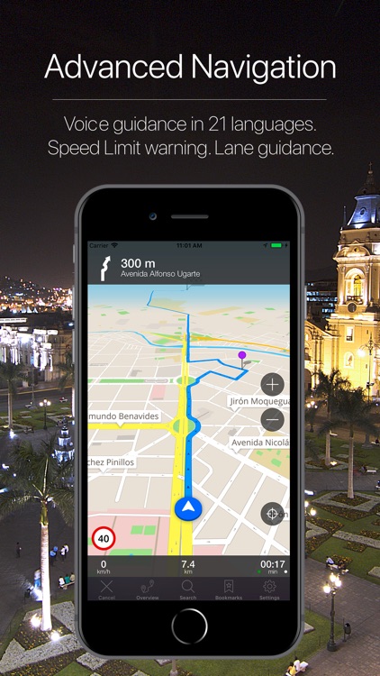 Peru Offline Navigation screenshot-3