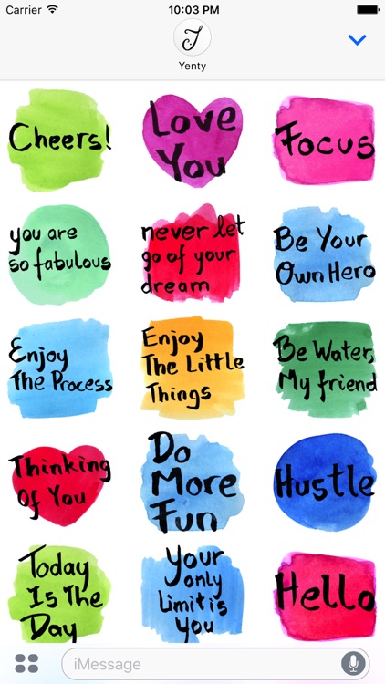 Watercolour Greeting Messages screenshot-4