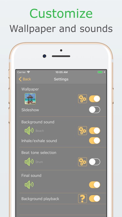 Cardiac coherence assistant screenshot-3