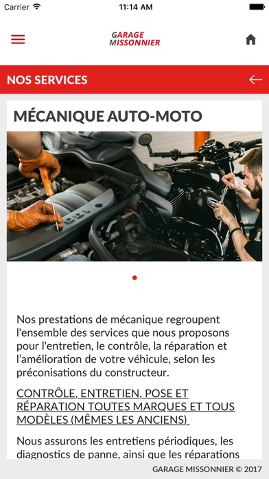 GARAGE MISSONNIER screenshot 4