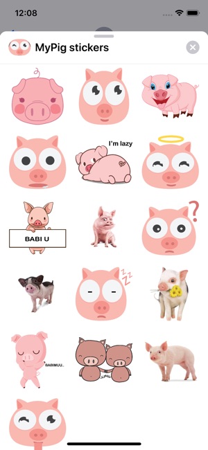 MyPig stickers